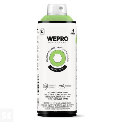 Pintura Mtn Wepro Solvent Perro Verde 400 ml
