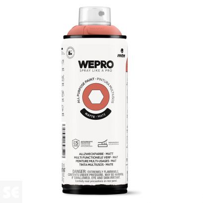 Pintura Mtn Wepro Solvent Rojo Uluru 400 ml