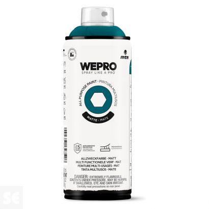 Pintura Mtn Wepro Solvent Verde Alga 400 ml
