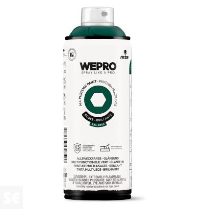 Pintura Mtn Wepro Solvent Verde Hobbit 400 ml