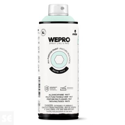 Pintura Mtn Wepro Solvent Verde Piscis 400 ml