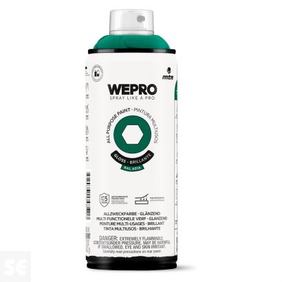 Pintura Mtn Wepro Solvent Verde Sauvage 400 ml