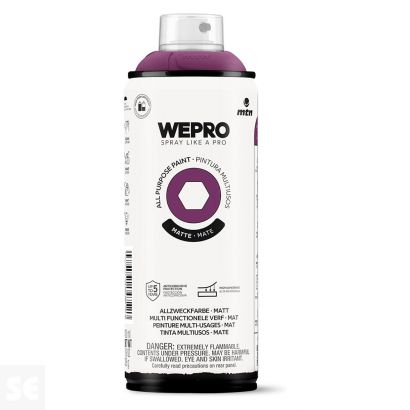 Pintura Mtn Wepro Solvent Violeta Los Ángeles 400 ml