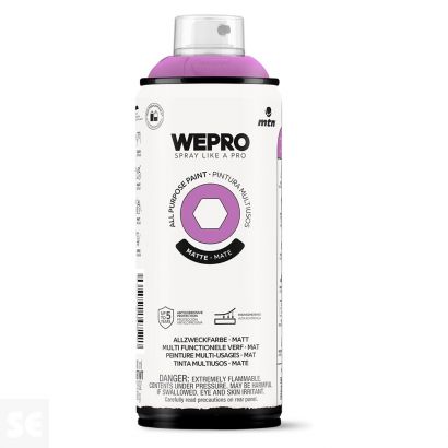 Pintura Mtn Wepro Solvent Violeta Revolución 400 ml