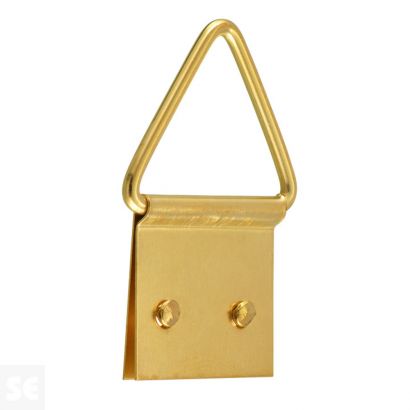 Ojales de Cuadros Latonado 28x14 mm (16 uds.)