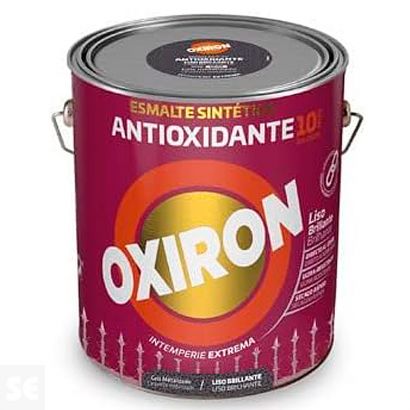 Oxiron Esmalte Liso Brillante  Gris Metalizado 4 l