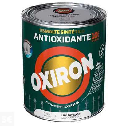 Oxiron Esmalte Liso Satinado Blanco 4 l