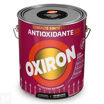 Oxiron Esmalte Liso Brillante Negro 4 l