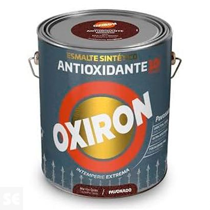 Oxiron Esmalte Pavonado  Marrón Óxido 4 l