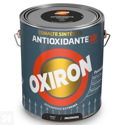 Oxiron Esmalte Pavonado Negro 4 l