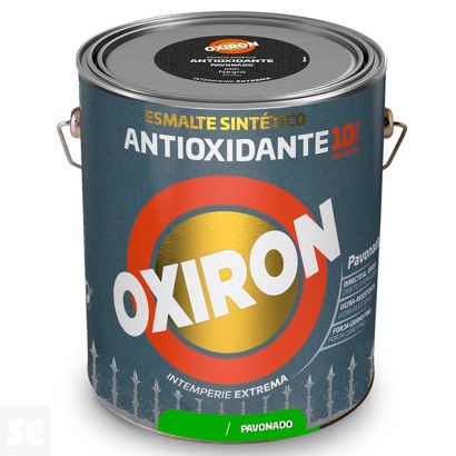 Oxiron Esmalte Pavonado Verde Bronce 4 l