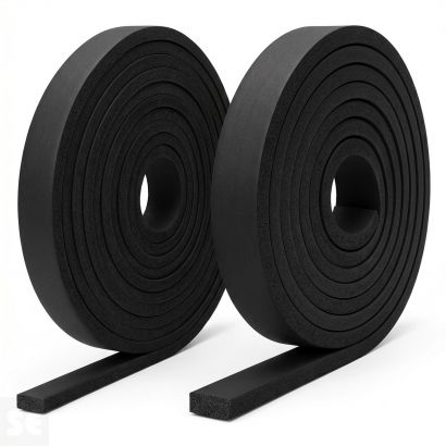 Perfil Esponjoso Rectangular de Caucho EPDM