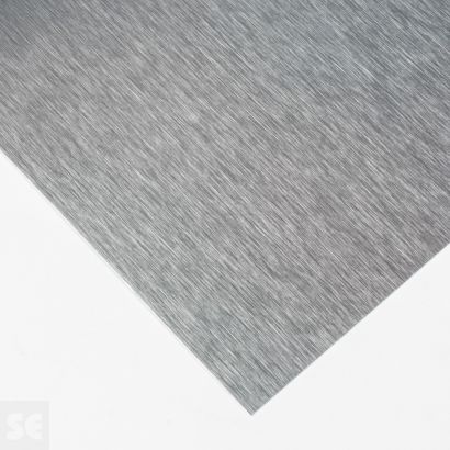 Chapa metálica de aluminio de 25x50 cm y 0.8 mm espesor