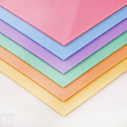 Plancha de Metacrilato Brillante-Mate Color Rosa Pastel
