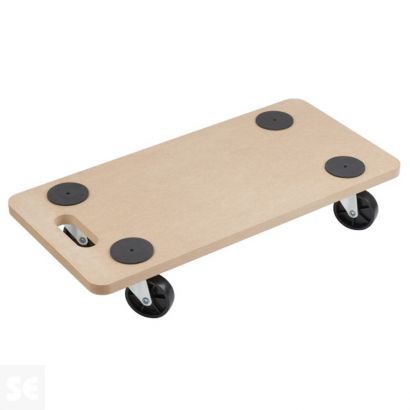 Base Ruedas 590x290 MDF/PP 200 kg