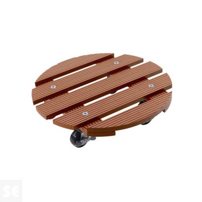 Plataforma Redonda para Planta WPC 30 cm