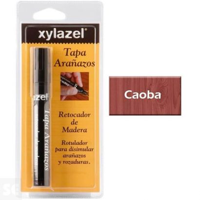 Xylazel Rotulador Tapa Arañazos Caoba