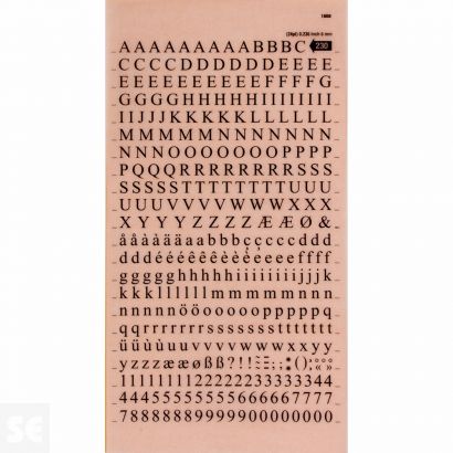 Adhesivo de vinilo con letras para posavasos Pegatinas de letras grandes  Resina -  España