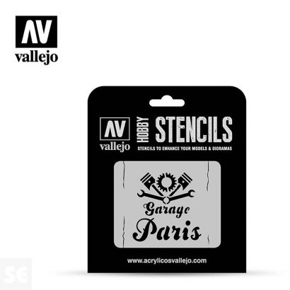 Rótulo de Garaje Vintage