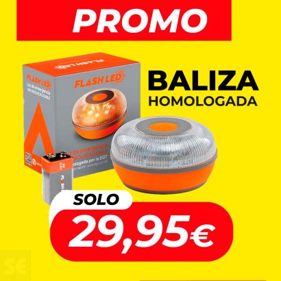 Luz de Emergencia Flashled Sos V16 Homologada DGT