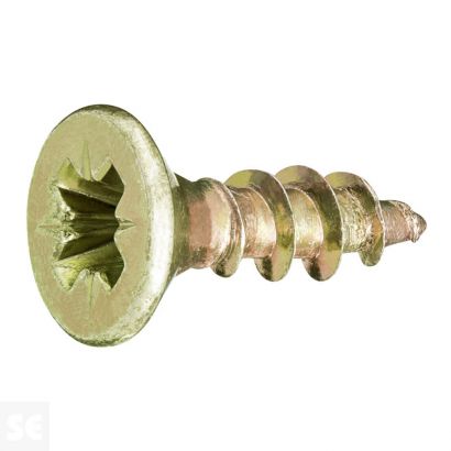 Tirafondo 3,5x12 mm -  Pz Galvanizado (50 uds.)