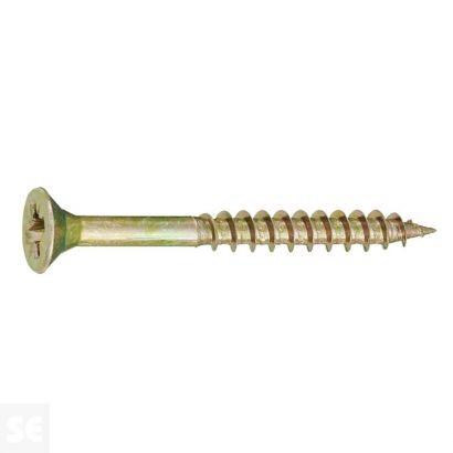 Tirafondo 3,5x35 mm - Pz Galvanizado (20 uds.)