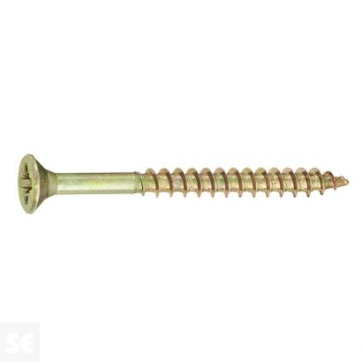 Tirafondo 3,5x40 mm - Pz Galvanizado (16 uds.)