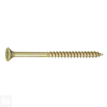 Tirafondo 3,5x50 mm -  Pz Galvanizado (16 uds.)