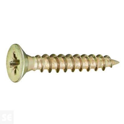 Tirafondo 5,0x30 mm - Pz Galvanizado (16 uds.)