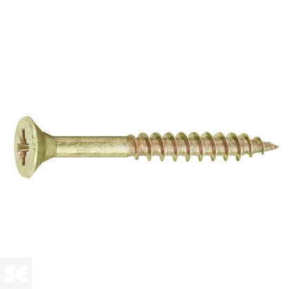 Tirafondo 5,0x45 mm -  Pz Galvanizado (8 uds.)