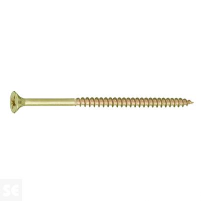 Tirafondo 5,0x90 mm -  Pz Galvanizado (12 uds.)