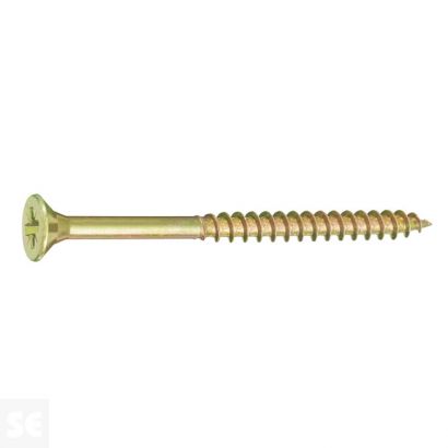 Tirafondo 6,0x80 mm - Pz Galvanizado (10 uds.)