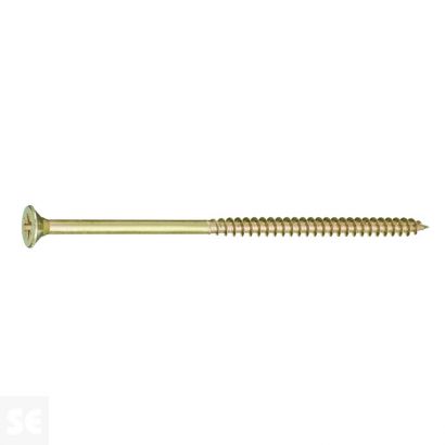 Tirafondo 6,0x130 mm -  Pz Galvanizado (8 uds.)