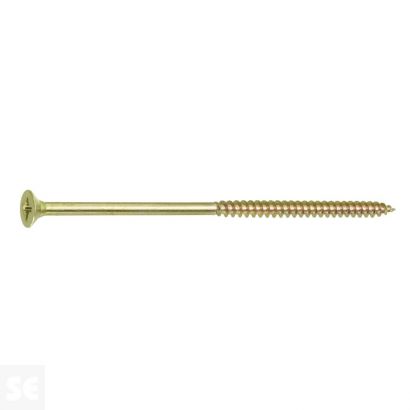 Tirafondo 6,0x140 mm - Pz Galvanizado (6 uds.)