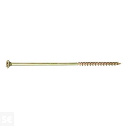 Tirafondo 6,0x180 mm - Pz Galvanizado (4 uds.)