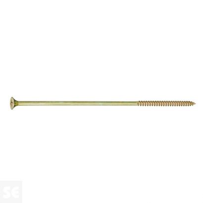 Tirafondo 6,0x200 mm - Pz Galvanizado (4 uds.)