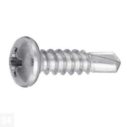 Tornillo cabeza redonda 4,2x16 mm Vz (30 uds.)