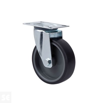 Rueda Giratoria Goma 124.1-080-1