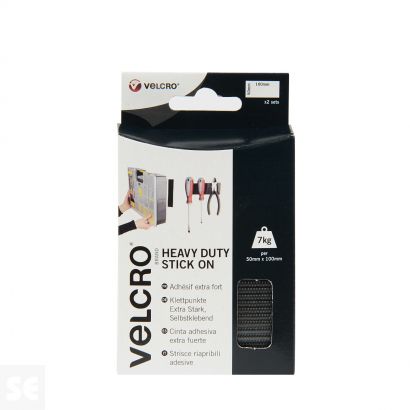 Cinta Velcro autoadhesiva 5m Extra fuerte, adhesivo de doble cara