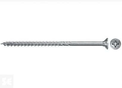 Tornillo Rosca Aglomerado Cabeza avellanada Fpfii Czp 3,5x50 (30u)