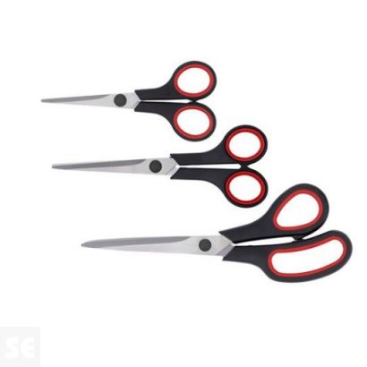 Tijeras Set 3 Piezas 140-170-216mm. Acero Inoxidable. KRT000505