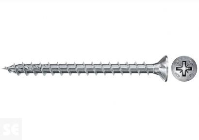 Tornillo Rosca Aglomerado Cabeza avellanada Fpfii Czf 4x16 (80u)