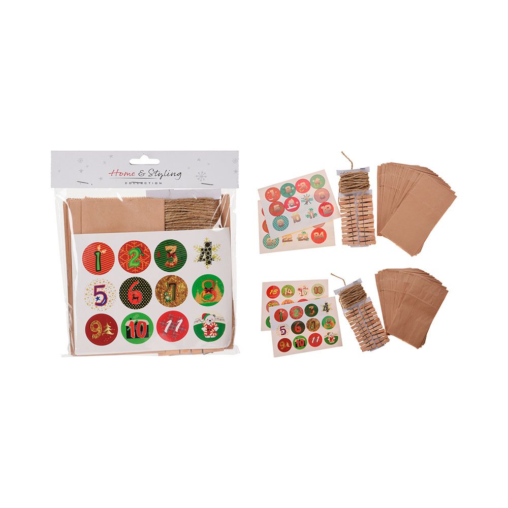 Guirnalda Calendario Adviento