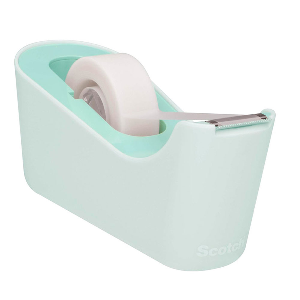 Dispensador de Cinta Scotch C18-M, Verde Menta
