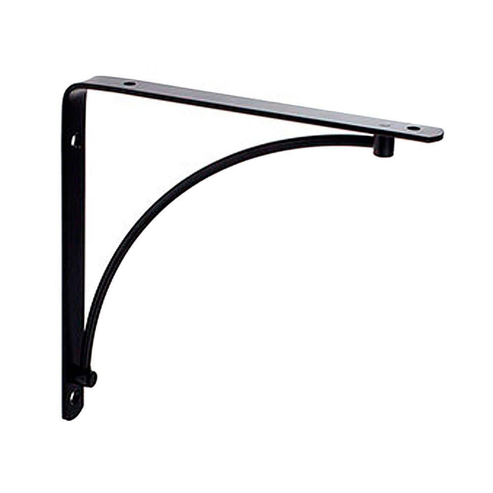 Escuadra Decorativa Airy Negro 14,5 x 14,5 cm.