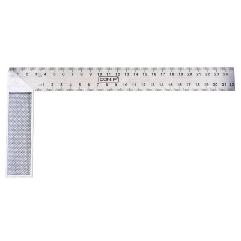 Escuadra Carpintero Acero-Aluminio 250 mm