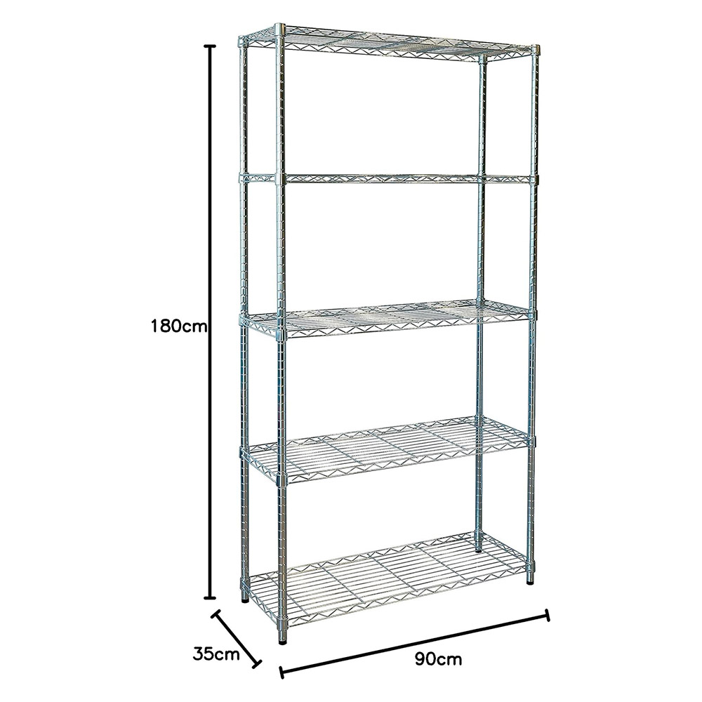 Estantería Stylo  5 Baldas Regulables/90