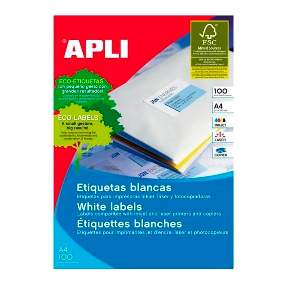 Etiquetas Adhesivas 8xh 105,0x 74,0 100h Caja