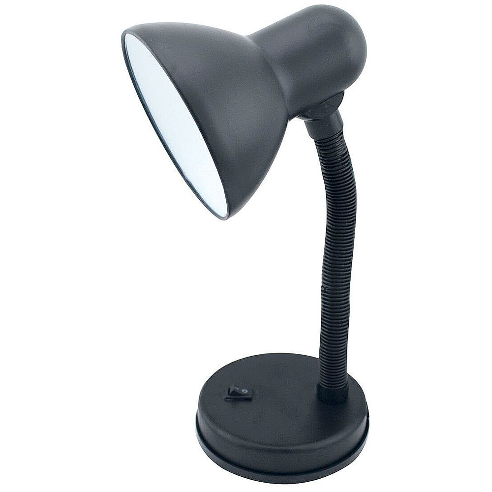 Flexo Sobremesa Flexible Negro E27