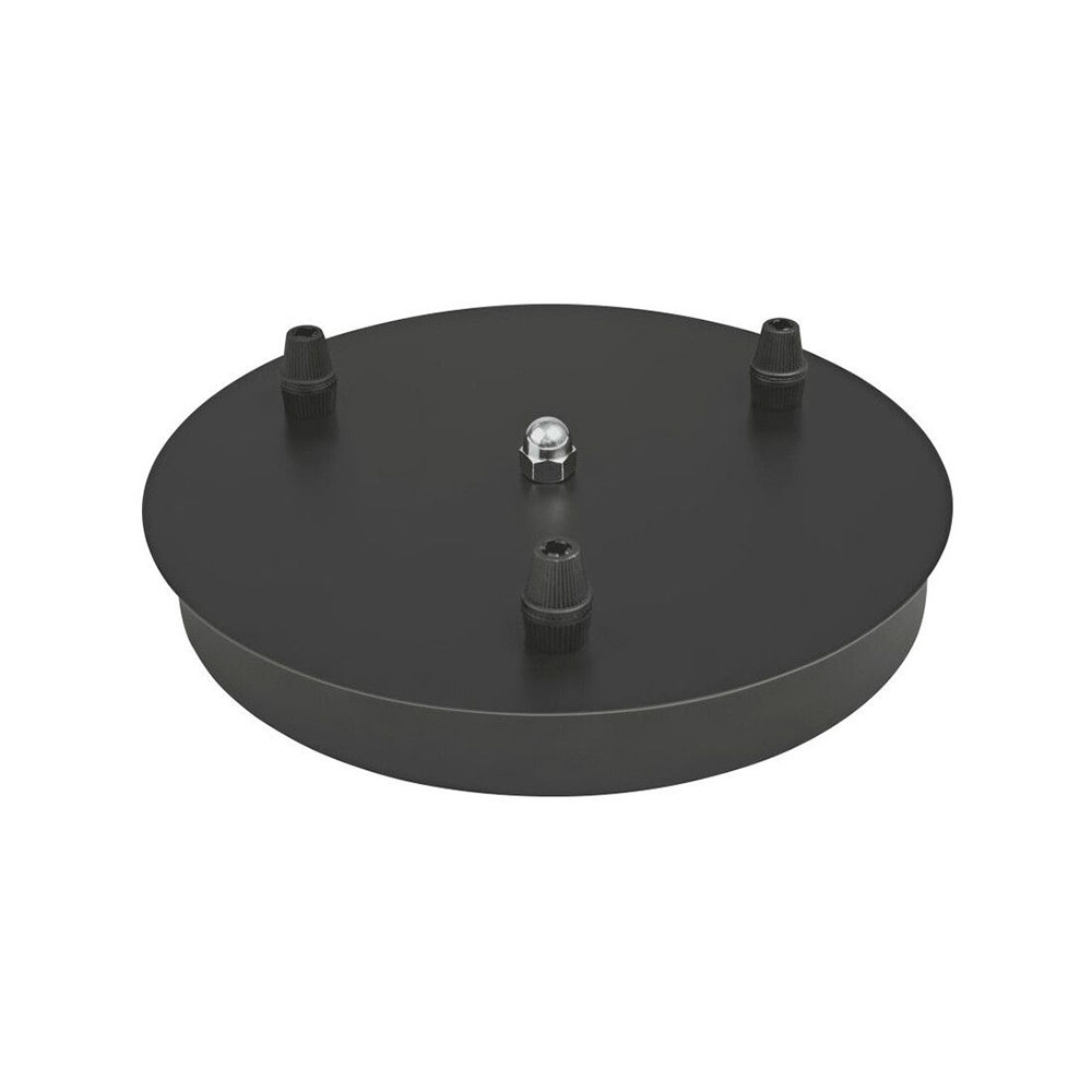 Florón 3 Salidas Negro